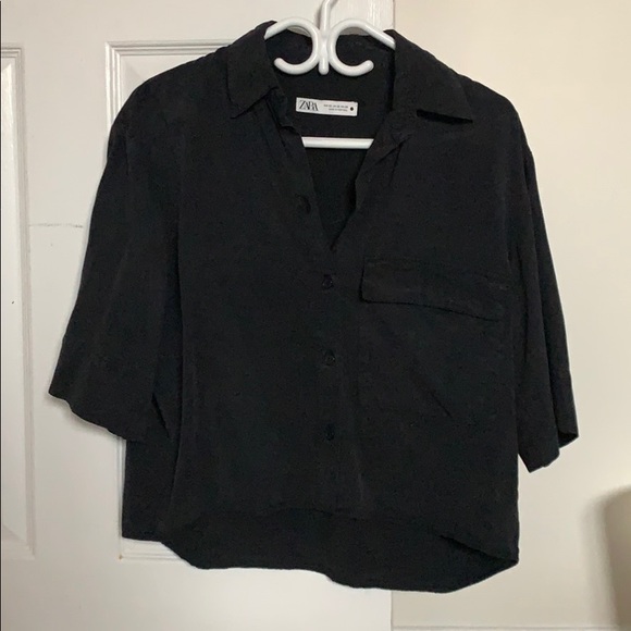 Oversized button crop - Picture 1 of 7